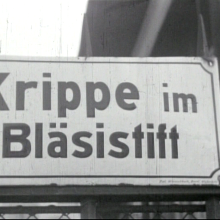 Das Krippenschild anno dazumal